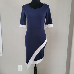 LOVE J colorblock dress Size L M